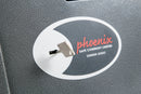 Phoenix Vela Deposit Home and Office Size 1 Safe Key Lock Graphite Grey SS0801KD - ONE CLICK SUPPLIES