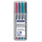 Staedtler 315 Lumocolor Assorted Non-Permanent Pack 4's - ONE CLICK SUPPLIES