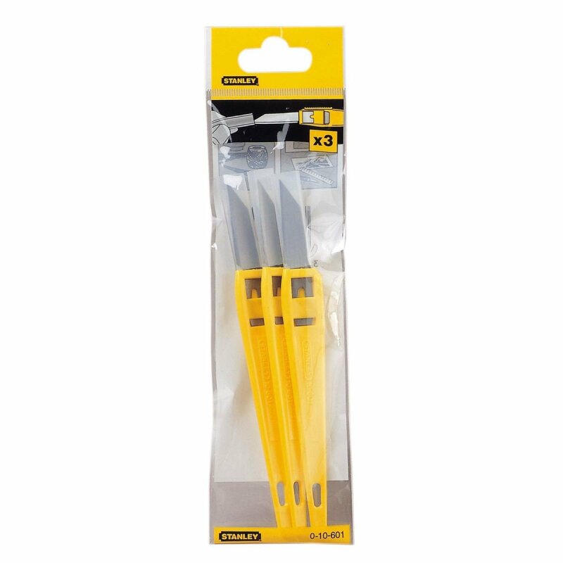 Stanley Disposable Knife Carded (Pack of 3) 010601 ONE CLICK SUPPLIES OneClick Supplies