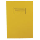 Silvine A4 Exercise Book Ruled and Margin 80 Pages Yellow (Pack 10) - ONE CLICK SUPPLIES