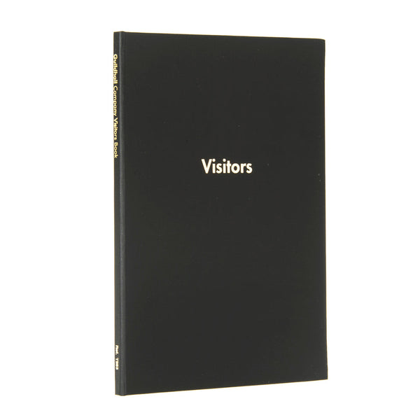 Guildhall Company Visitors Book A4 160 Pages Blue T253Z - ONE CLICK SUPPLIES