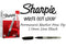 Sharpie Permanent Marker Fine Tip 1.0mm Line Black Pack 12 Code S0810930 - ONE CLICK SUPPLIES