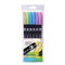 Tombow ABT Pastel Colours Dual Brush Pens Pack 6's - ONE CLICK SUPPLIES