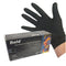 Aurelia Bold Powder Free Medical Grade Nitrile Gloves 100 x Black, Size LARGE {73998} - ONE CLICK SUPPLIES