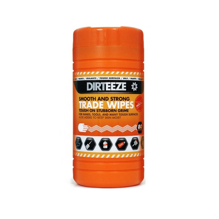 Dirteeze Smooth & Strong Trade Wipes 80's - ONE CLICK SUPPLIES
