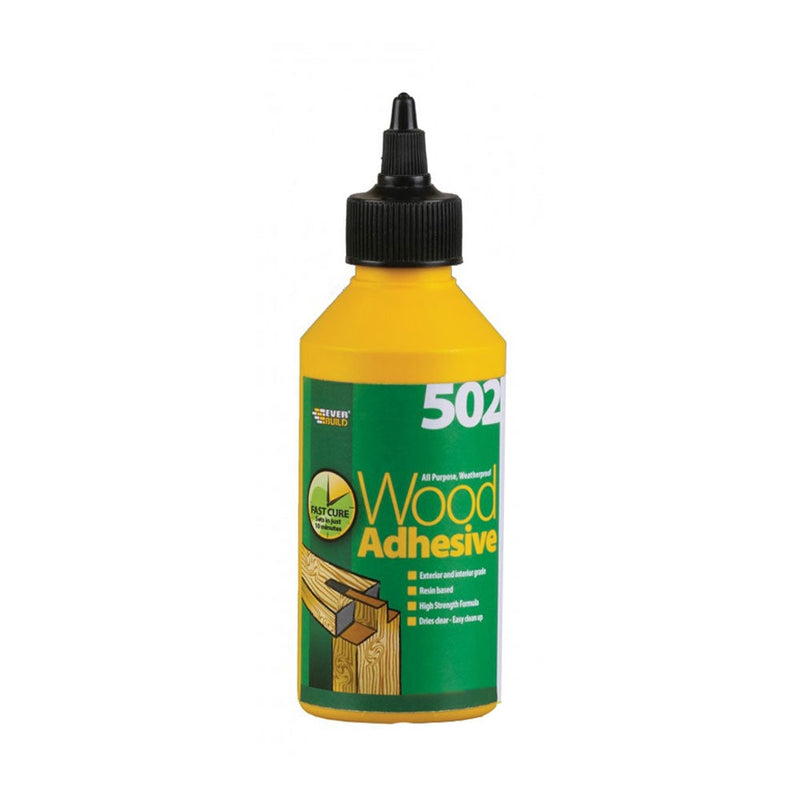Everbuild 502 Wood Adhesive 250ml - ONE CLICK SUPPLIES