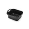 Addis Large Rectangular 10 Litre Washing Up Bowl with Handles, Black, 39 x 32 x 14 cm - ONE CLICK SUPPLIES