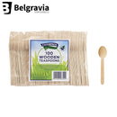 Belgravia Caterpack Wooden Tea Spoons Pack 100's - ONE CLICK SUPPLIES