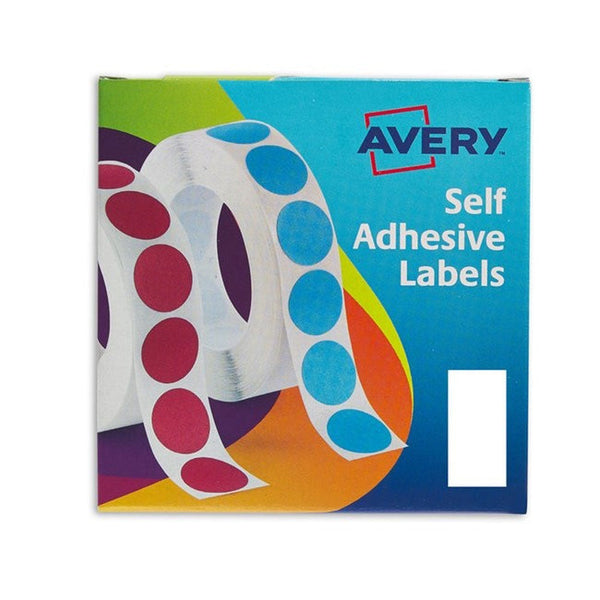 Avery 24-426 50mm White Labels Pack 400's - ONE CLICK SUPPLIES