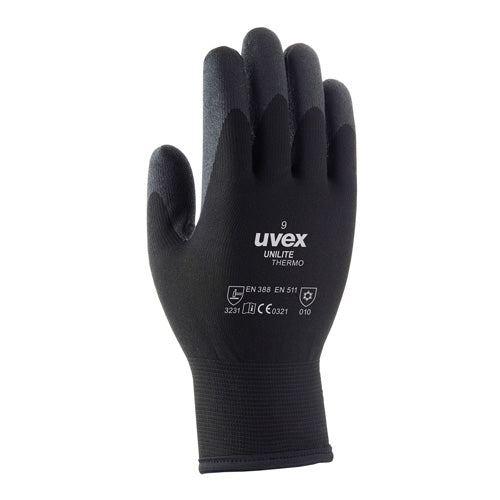 Uvex Unilite Medium Thermo Gloves {All Sizes} - ONE CLICK SUPPLIES