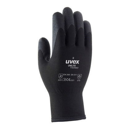 Uvex Unilite Medium Thermo Gloves {All Sizes} - ONE CLICK SUPPLIES