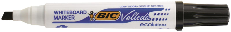 Bic Velleda 1751 Whiteboard Marker Chisel Tip 3.7-5.5mm Line Assorted Colours (Pack 4) - 904950 - ONE CLICK SUPPLIES