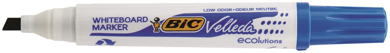 Bic Velleda 1751 Whiteboard Marker Chisel Tip 3.7-5.5mm Line Assorted Colours (Pack 4) - 904950 - ONE CLICK SUPPLIES