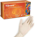 Aurelia Vibrant Natural Powder Free LARGE Latex Gloves Pack 100's - ONE CLICK SUPPLIES