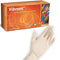 Aurelia Vibrant Natural Powder Free LARGE Latex Gloves Pack 100's - ONE CLICK SUPPLIES