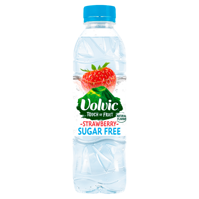 Volvic Touch of Fruit Strawberry Fruit Water 500ml (Pack of 12) 122440 - ONE CLICK SUPPLIES