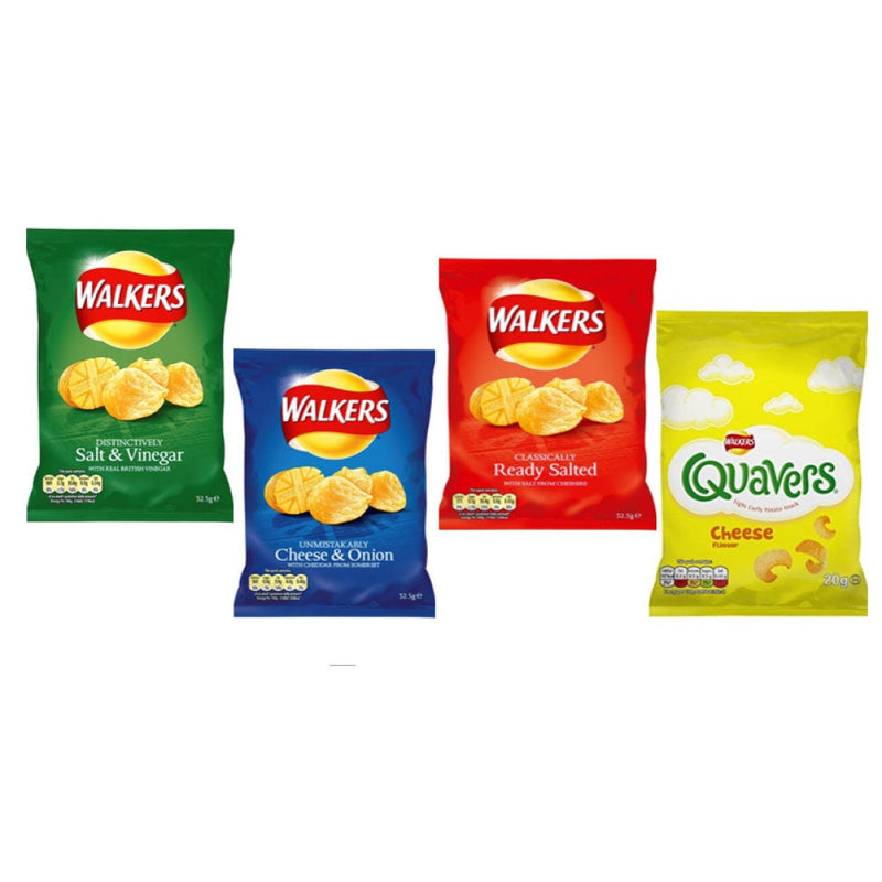 Walkers Variety Pack x 4 (Combo) - ONE CLICK SUPPLIES