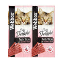 Webbox Cat Treats Tasty Sticks Salmon & Trout 6 Sticks - ONE CLICK SUPPLIES