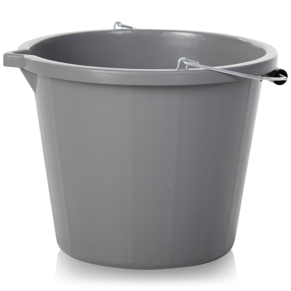 Wham Bam Grey Upcycled Bucket 15 Litre - ONE CLICK SUPPLIES