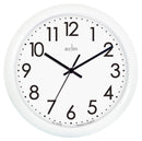 Acctim Abingdon White Wall Clock 25.5cm - ONE CLICK SUPPLIES
