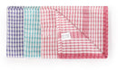 Janit-X Check Design Cotton Tea Towels 430x680mm (Pack of 10) - ONE CLICK SUPPLIES